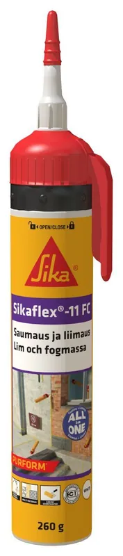 Sikaflex-11 FC Purform Painepakkaus Valkoinen 195 ml Alkuperäinen