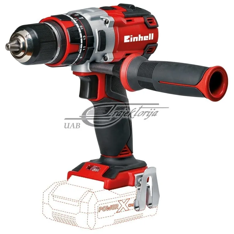 Yhdistelmäpora Einhell TE-CD 18 Li BL Solo 4513860 Ilmainen Palautus