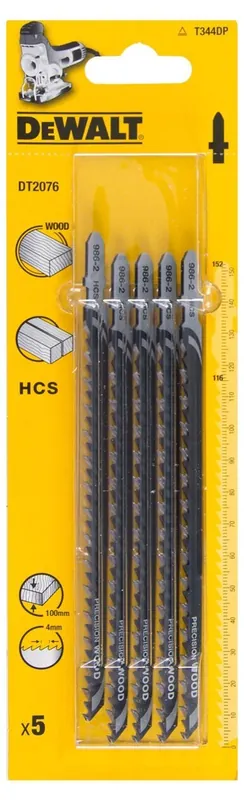Pistosahan terä Dewalt HCS152x116mm DT2076, 5 kpl. Viikonlopputarjous
