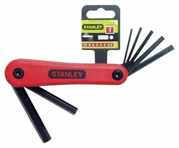 Kuusikulmainen avainsarja 2,5-10mm Stanley Paras Hinta