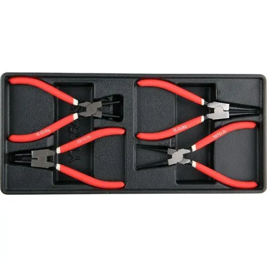Bestseller Työkalupakki YATO YT-55443, rengaspihdit, CrV-, 170x380x40MM, 4 kpl