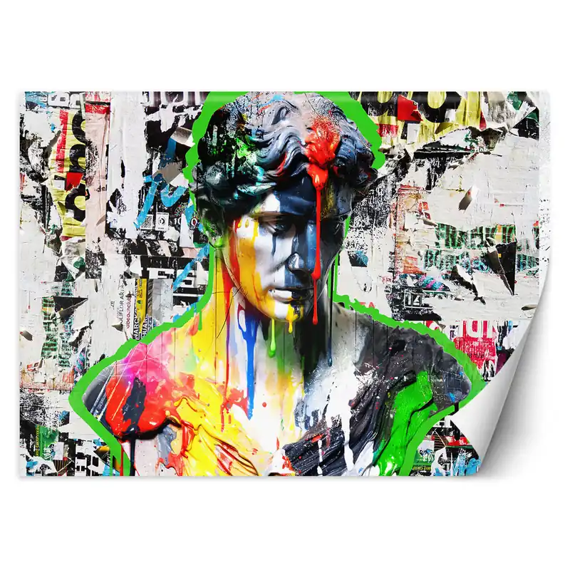 Valokuvatapetti, Popart-veistos Tarjous