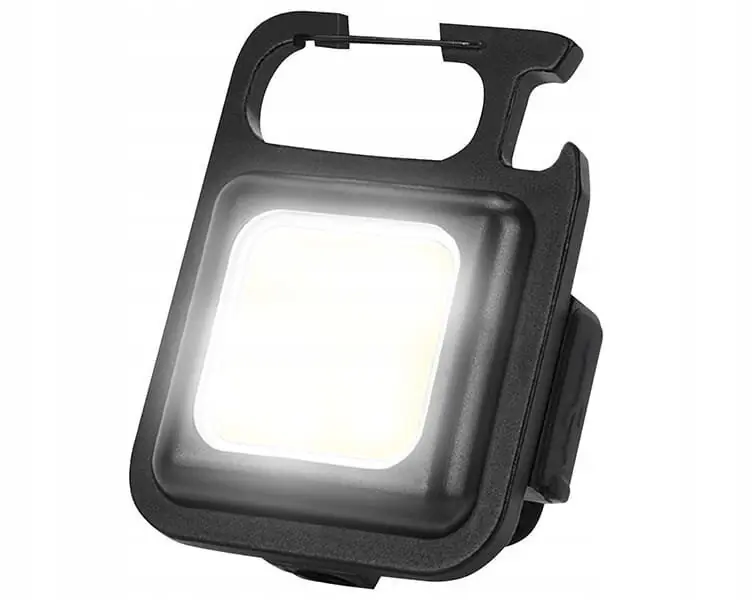 Edullinen Tehokas mini Led Cob työvalaisin Usb llä, magneetilla ja avaajalla