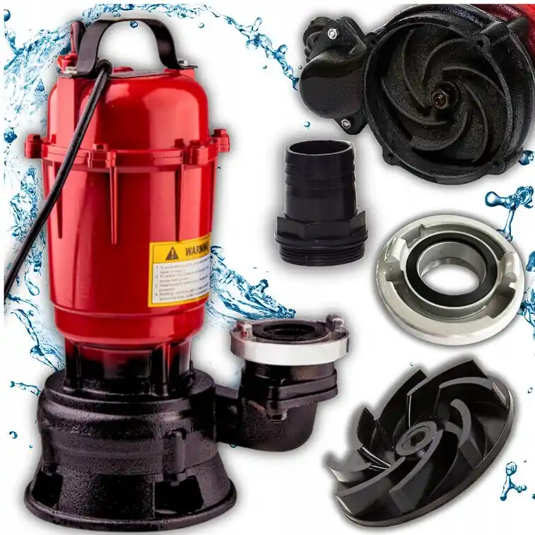 Vesipumppu silppurilla PowerPL, 4150 W Pakollinen (Must-Have)