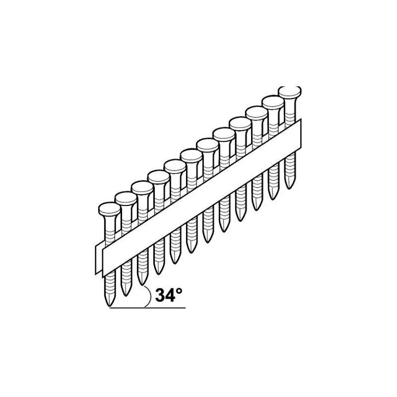 Halpa Ankkurinaulat nauhoina Essve 777694, 4x40mm 1200 kpl.