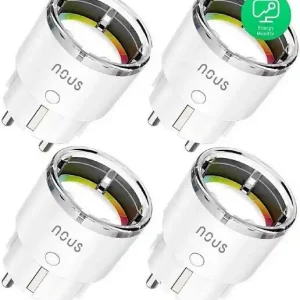 Osta Tänään Socket Smart Wifi Nous A1 (4 kpl.), Tuya / Smart Life