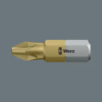 Kampanjahinta Suutin Wera Bit PH 851/1 TiN, PH3x25 mm.
