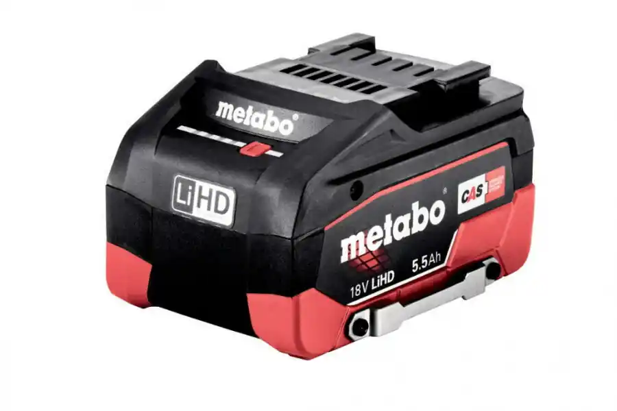 Akku 18V / 5.5 Ah DS LiHD, Metabo Merkkituote