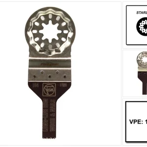 FEIN Long Life E-Cut Starlock sahanterä 10 kpl 30 x 10 mm ( 63502184240 ) BI-metalli Uusi Kokoelma