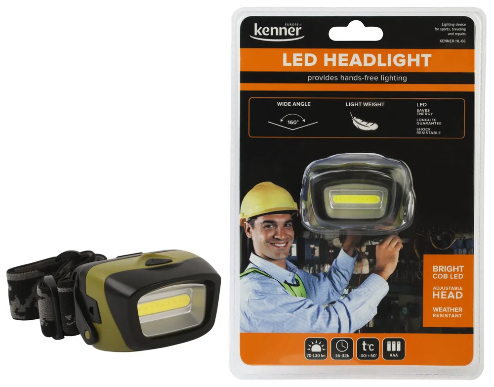 LED otsalamppu, 3XAAA Rajoitettu Tarjous