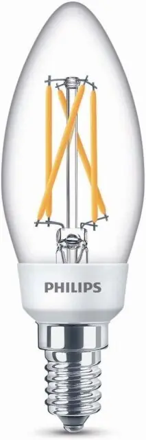 Korkea Laatu Philips LEDClassic Scene Switch eq.40W B35 E14 lämmin valkoinen polttimo