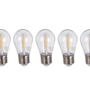 LED-lamppu E27 1W hehkulanka - lämmin valkoinen (2700K) 5kpl Tarjous
