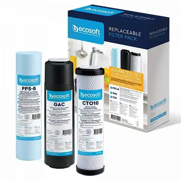 Alennettu Ecosoft Osmos Advanced Replacement Filter Kit 1-2-3