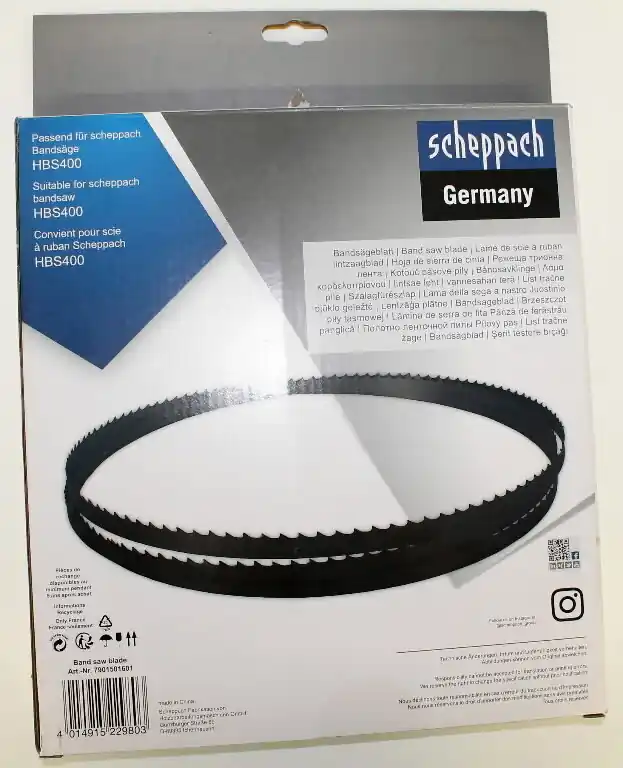 Sahanterä 2240 x 13 x 0,5 mm Scheppach Älä Missaa