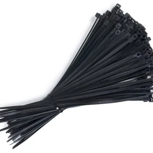 Korkea Laatu Kaapeliside 3.6x200mm - Musta - 100kpl