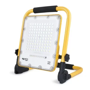 Edullinen Hinta Valonheitin, LED Siga kannettava halogeeni 50W 10AH, neutraali valkoinen (4500K)