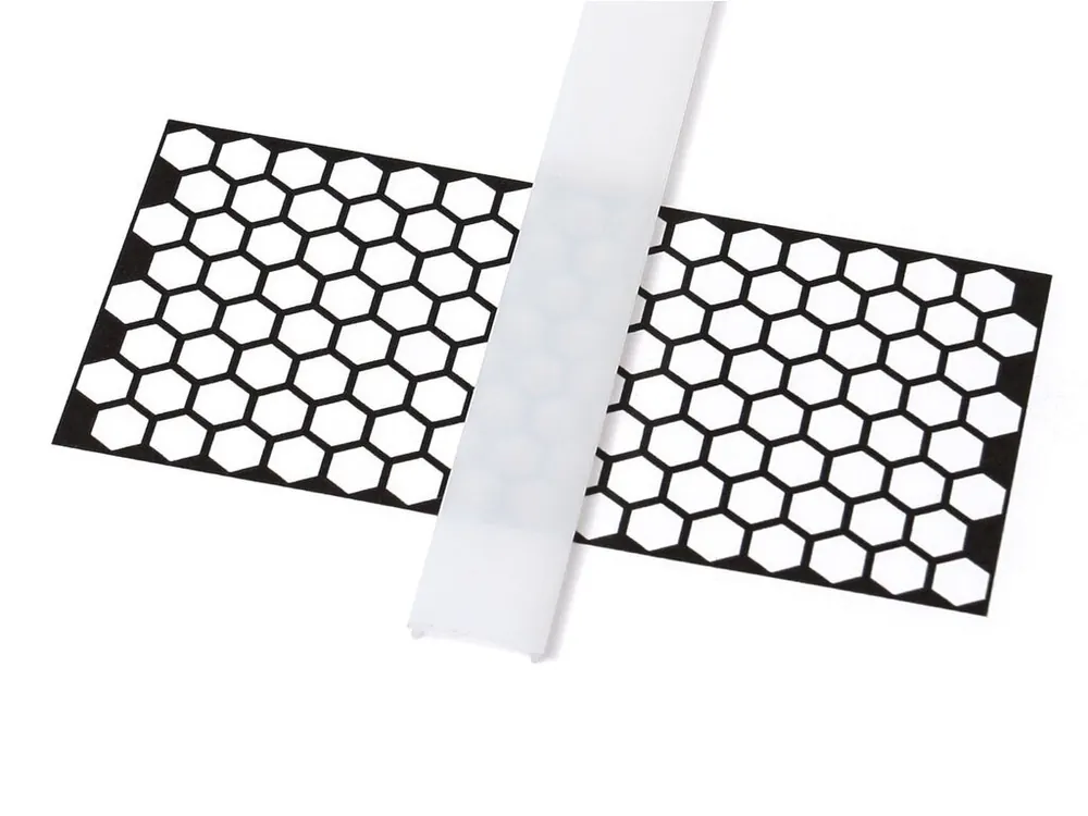 Basic PVC Himmeä diffuusori alumiiniprofiilille - 2m Asiakkaiden Suosikki