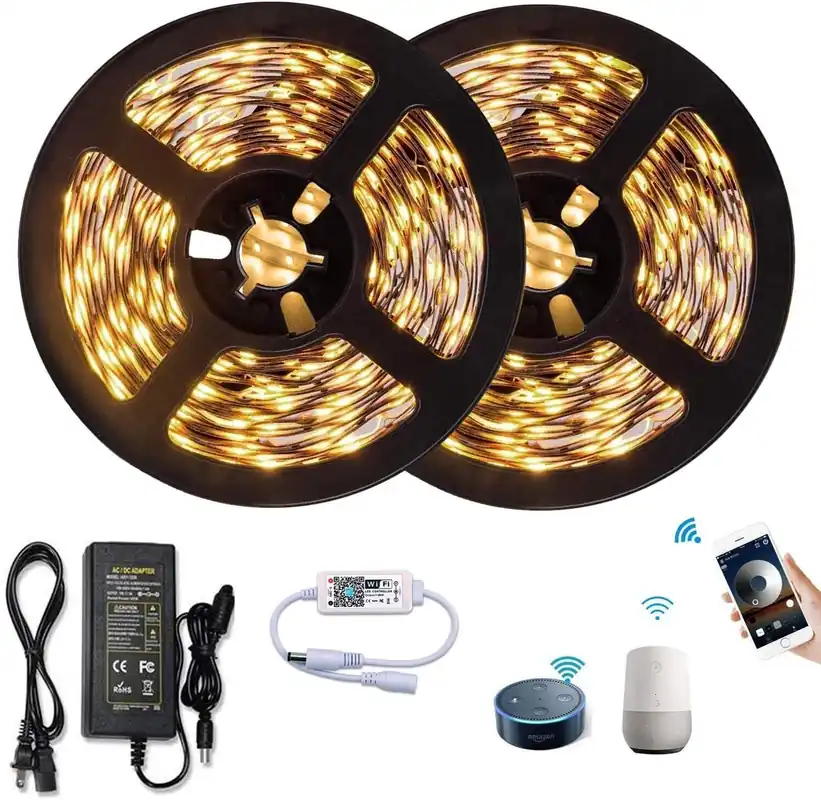 Smart LED-nauha 5050 RGB Bluetooth, 10 m Osta Nyt