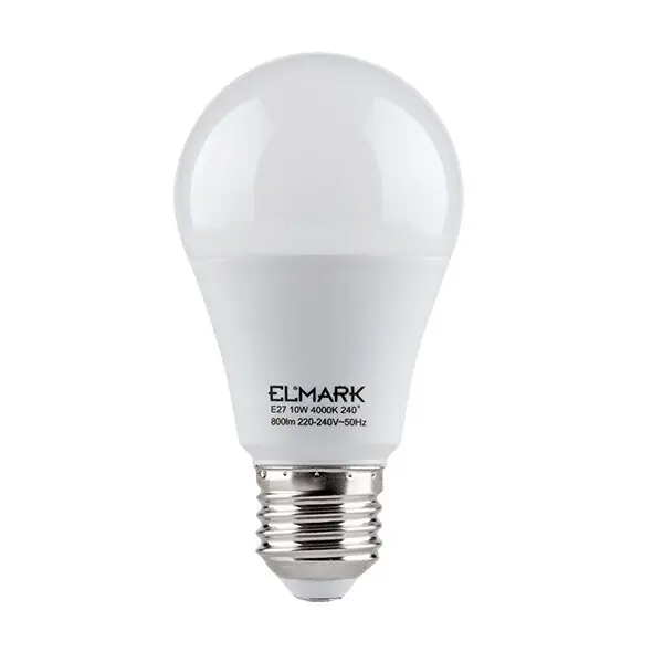 Tarjoushinta led-lamppu päärynä a60 smd2835 10w e27 230v valkoinen