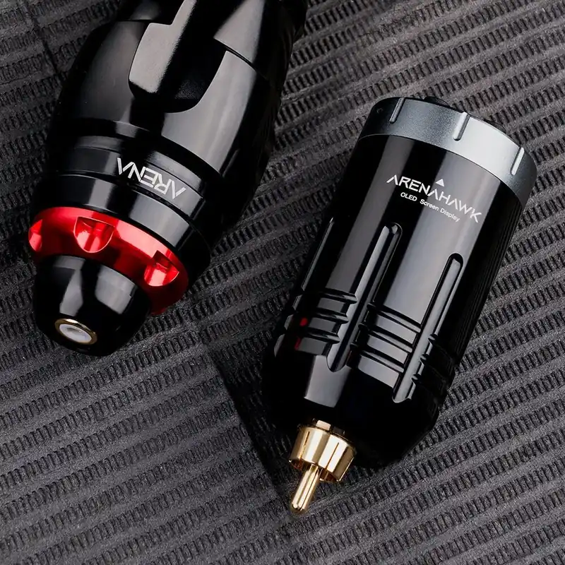 Asiakkaiden Suosikki Mast 1800mAh P125 johdoton virtalähde kestomeikkilaitteille, musta, "Mast" 1800 mAh P125 belaidis maitinimo šaltinis permanentinio makiažo aparatams, juodas
