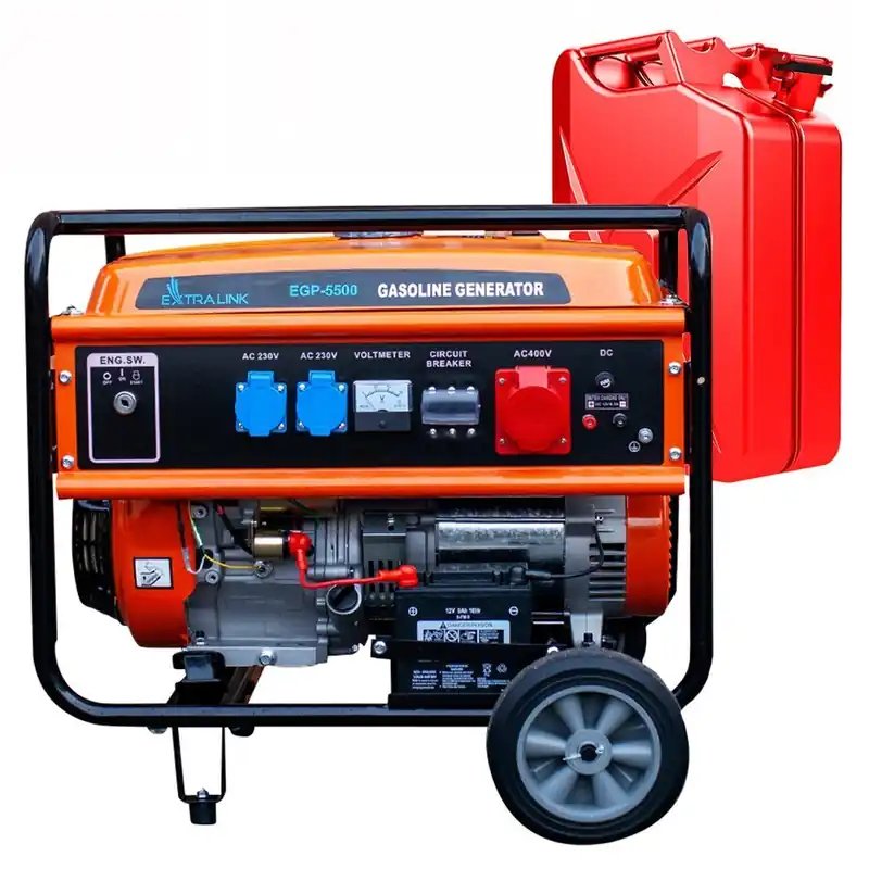 Flash-Tarjous bensiinigeneraattori extralink egp-5500, 5,5kw, native