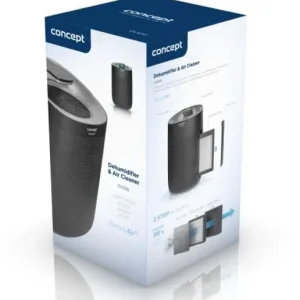 Suosittu Ilmankuivain ja puhdistus Concept Perfect Air Black OV1210
