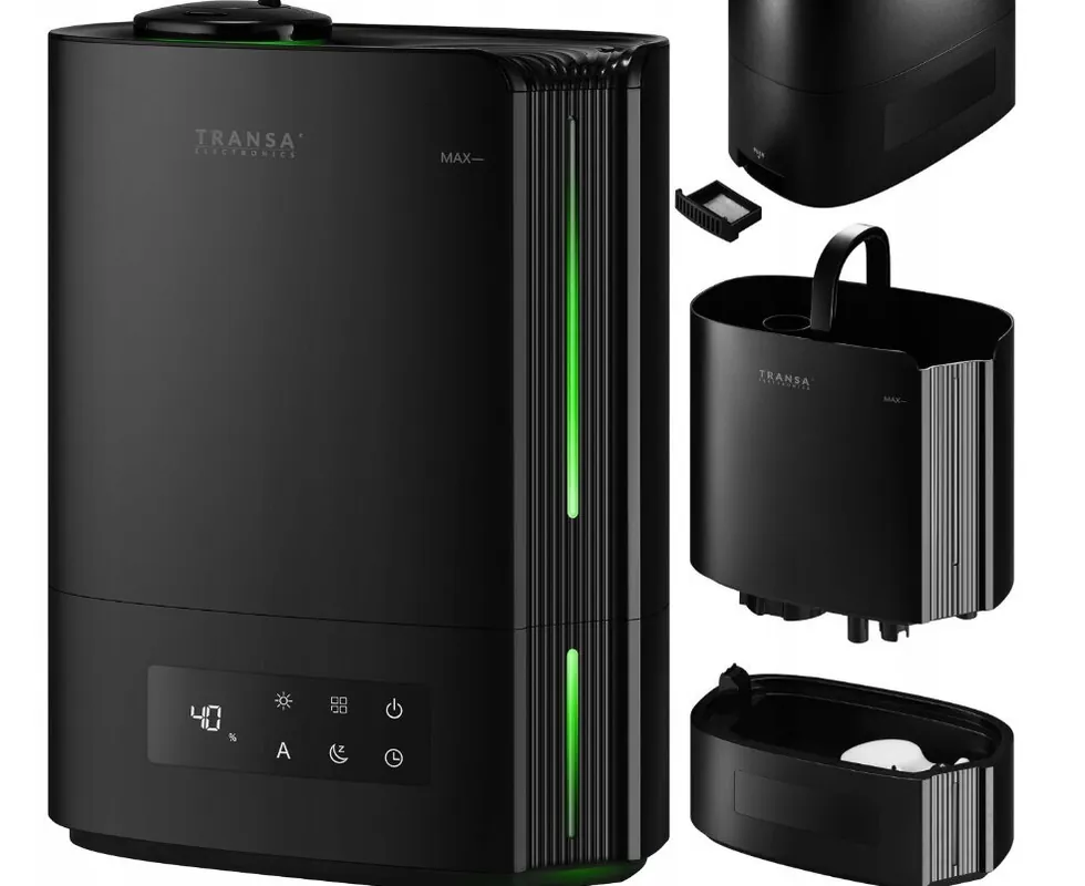 Uusi Malli Ilmankostutin Transa Electronics MistyBlack