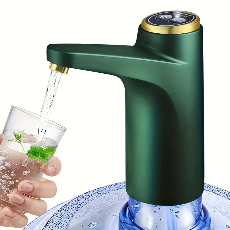 1kpl 5 Gallon Vesiastia, Kannettava Vesipullo Pumppu USB Lataus. Halpa Hinta