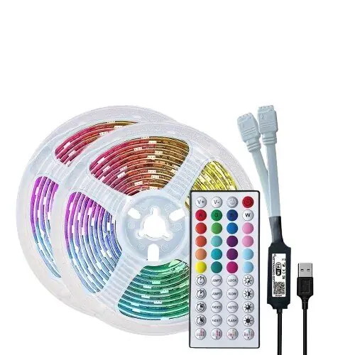 RGB LED Valonauhat, WiFi, Alexa, Google, Väriäänet., 15M/50FT Alennettu Hinta