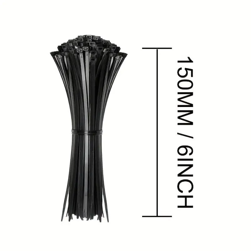 Viikonlopputarjous Kaapelisiteet, 150 kpl, 15,24 cm