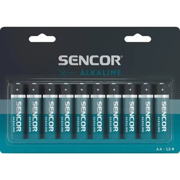 Alkaliparistot AA 1.5V Sencor, 10 kpl Paras Hinta