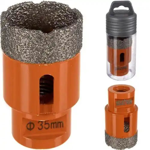 Timanttiporanterä - reikäsaha 35 mm Bigstren 22875 Älä Missaa