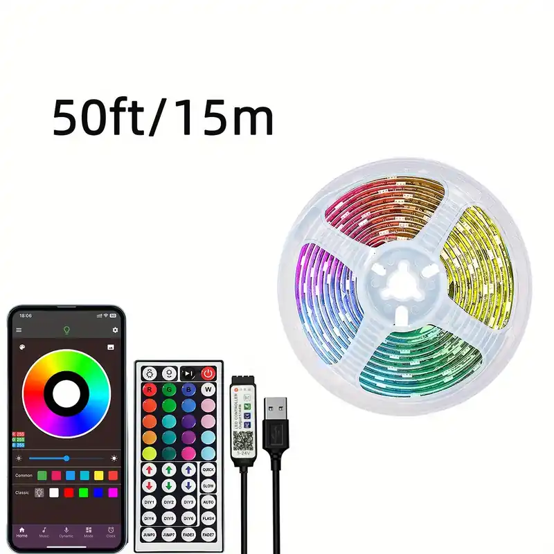 Aito LED-nauhasarja, 50 pėdų / 15 m