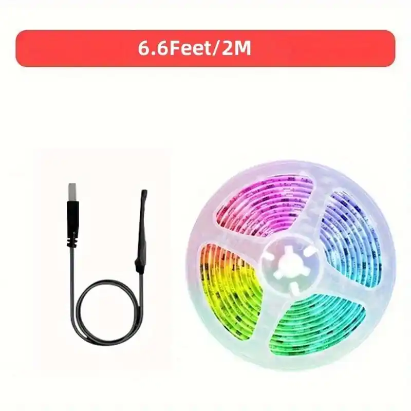 5050 RGB Led Nauha Musiikin Tahdissa Väriä Vaihtavat, Älykäs Sovellus Kauko-ohjain., 3 raktai 65,6 pėdų / 20 m Tarjoushinta
