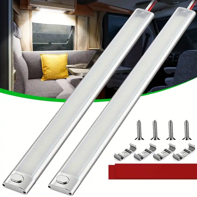 1/2/3kpl 15.4in 12V LED Sisävalopalkki 168 LEDitä, 2vnt Kuuma Tarjous