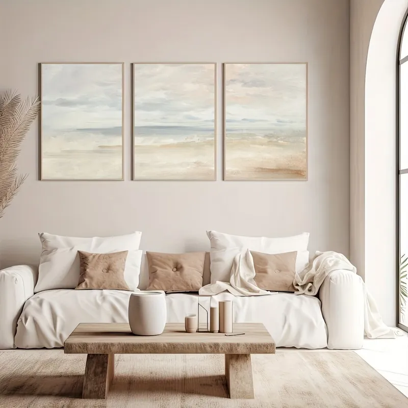 Ilmainen Palautus Taulu, 3 kpl, 40x50 cm / 15,7x19,6 colio be rėmelio