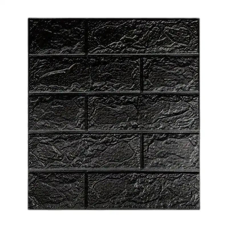 Löytö 20/30/40/50kpl 3D seinälaattatarra, vaahtomuovitiili itseliimautuva törmäyssuoja tarra, vedenpitävä kosteudenkestävä kattotarra, helppo kiinnittää ja irrottaa., Juoda