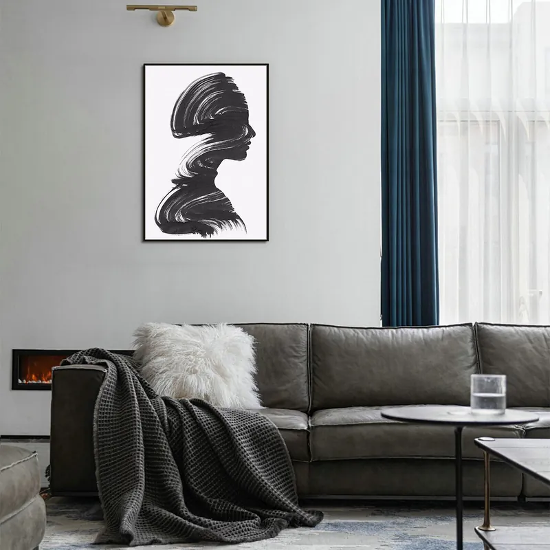Kangasjuliste, 20 × 28 colių (50 × 70 cm) įrėmintas Päivän Tarjous