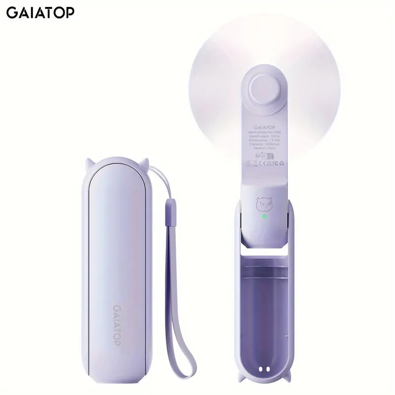 Tuuletin mini USB, Violetinė Flash-Tarjous