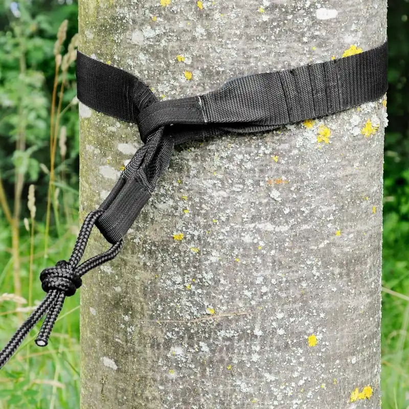 Alennus kiinnityssarja treemount-riippumatoille - musta