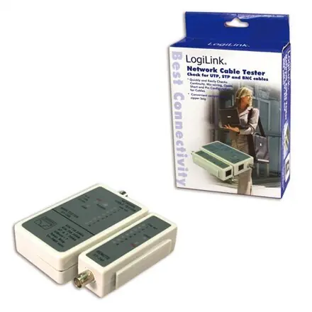 Kabelitesteri Logilink WZ0011 Flash-Tarjous