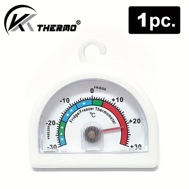 KT THERMO Mini Pakastimen Lämpömittari, Analoginen Näyttö, Ei Paristoja, 1 vnt Älä Missaa