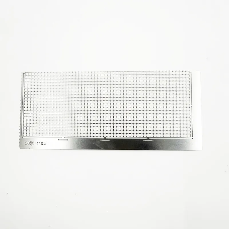 Ruostumaton Teräs DIY Timantti Maalaus Viivain - 1020-Reikäinen Verkko Pyöreälle Mosaiikille, 5D Käsityötarvikkeet, Saatavilla Useissa Kokoissa (140/140.5/141/141.5/142), 140.5 Tukkuhinta