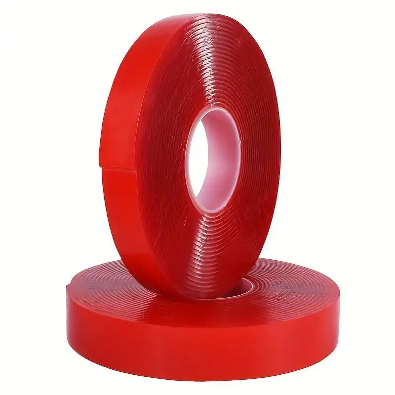 Nano-akryylinen kaksipuolinen teippi, Raudona 40 mm pločio * 1 m ilgio * 0,8 storio Kausialennus