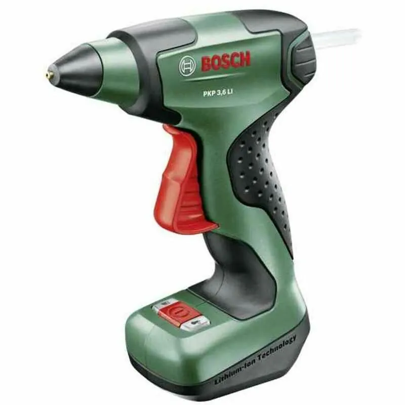 Päivän Tarjous Langaton kuumaliimapistooli Bosch - PKP 3,6 LI - Bosch Power for ALL 18V akku - Lämpenemisaika 15s