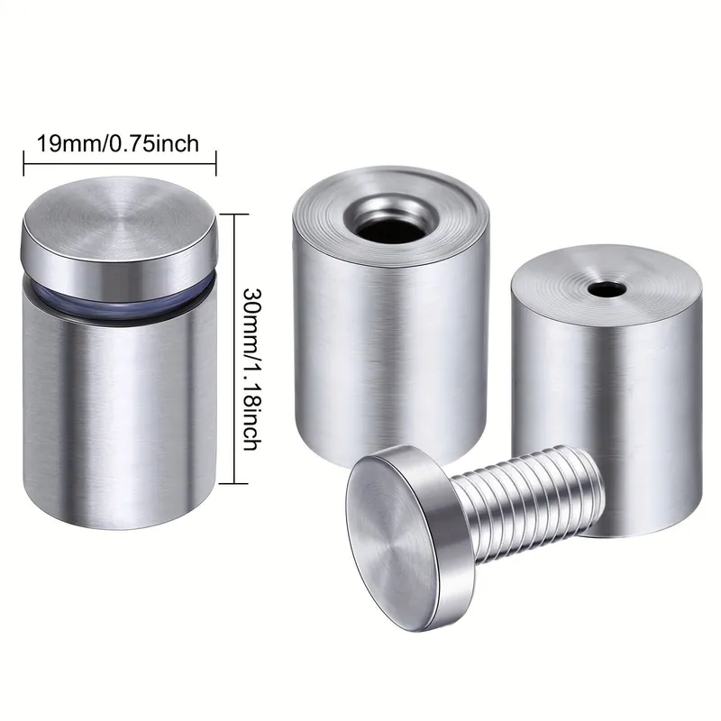Lasikehys Seinäteline Sarja, 19 mm * 30 mm (0,75 colio * 1,18 colio) Kampanjahinta