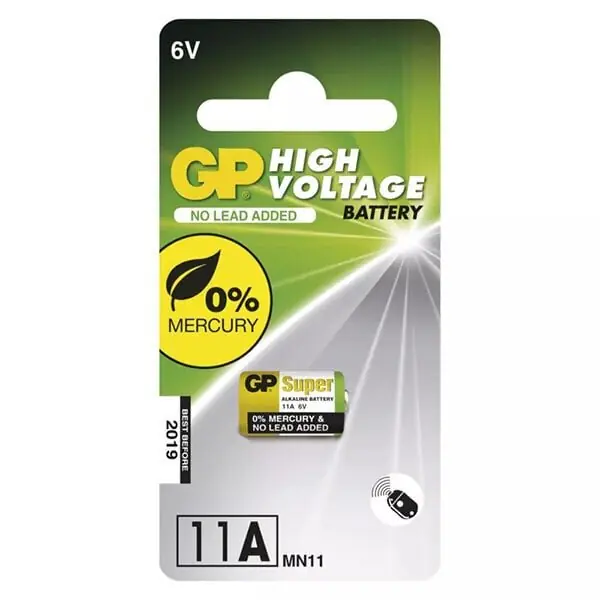 Paristo Gp 11a Mn11 6v alkali Uusi Malli