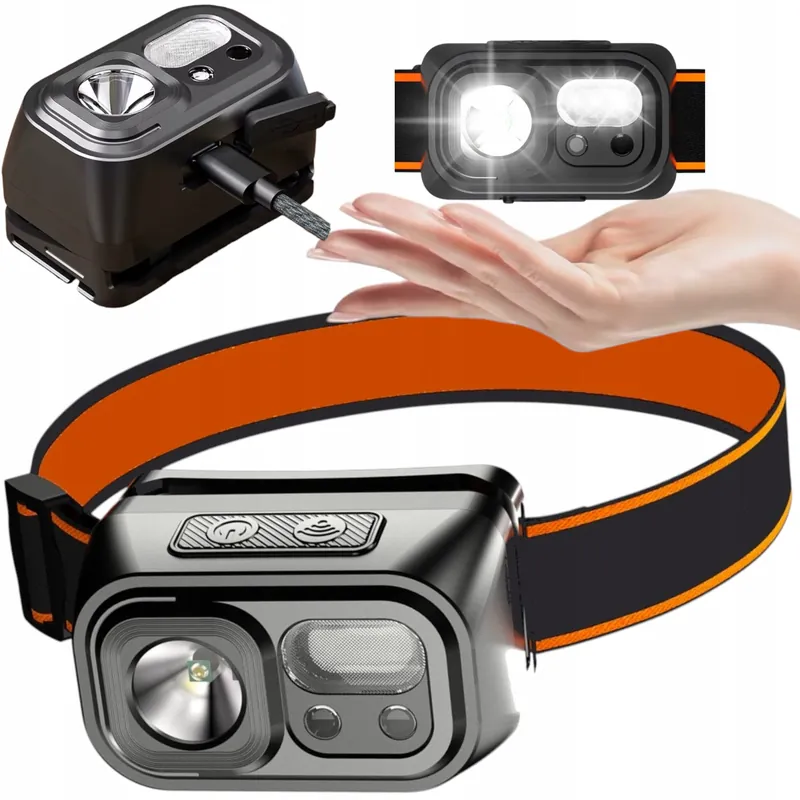 Tehokas Led otsalamppu vedenkestävä 220 lm päähän Usb Pro valaisin Edullinen