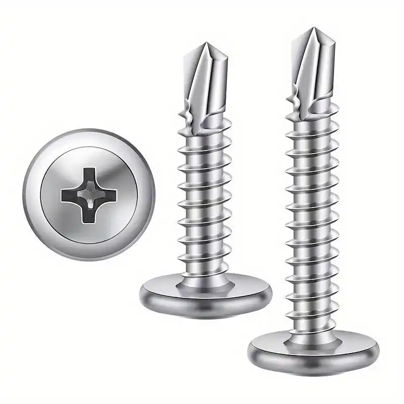 100 kpl ruostumattomat poraruuvit metallille, 8×1(25mm)100vnt Pakollinen (Must-Have)
