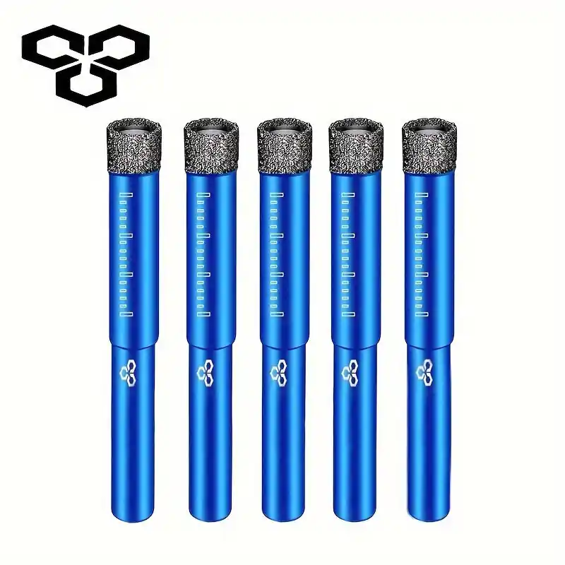 Superhinta Hitsattu kuiva poranterä kaakeleille, 5 vnt (12 mm)